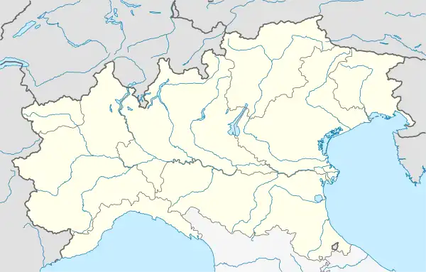 2022–23 Serie C is located in Northern Italy