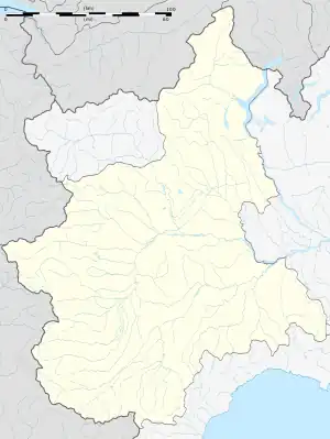 Farigliano is located in Piedmont