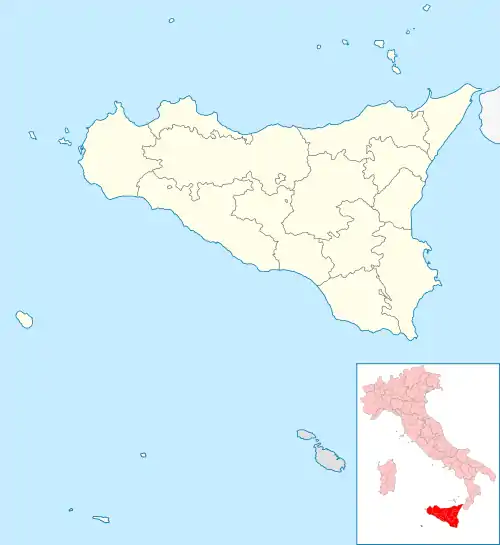 Cesarò is located in Sicily