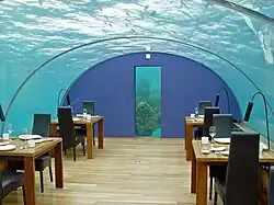 Image 20Ithaa, the first undersea restaurant at the Conrad Maldives Rangali Island resort (from Hotel)