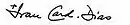 Ivan Cornelius Dias's signature