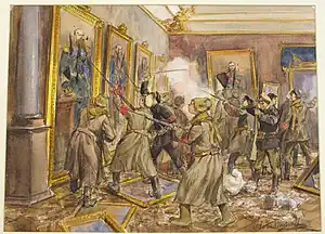 Image 1"Pogrom in the Winter Palace" by Ivan Vladimirov (from October Revolution)