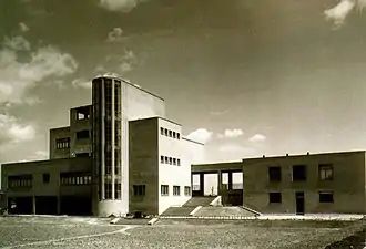 Modernist school (1930) designed by Ivan Zemljak in Zagreb