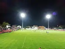 View from South Stand at night