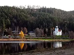 View of the village church