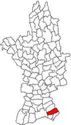 Location in Olt County