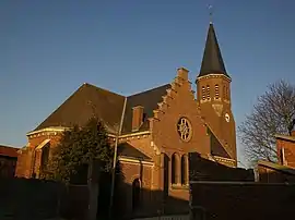 The church of Izel-lès-Équerchin