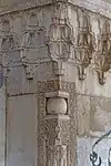 Details of Green Mosque, including stone-carved muqarnas