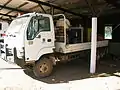 Izusu 300 4WD tender at Dwellingup depot, October 2014.