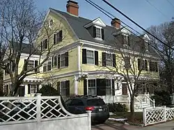 J.A. Noyes House, built in 1894, in Cambridge, Massachusetts.
