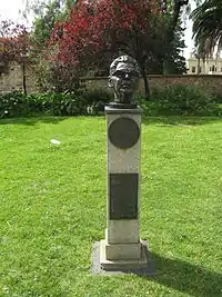 Statue on North Terrace, Adelaide