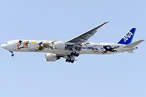 Boeing 777-300ER in Pokémon Livery