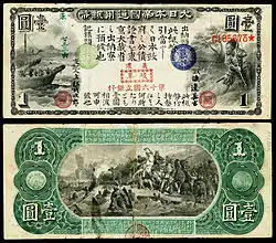 JAPAN-10-Constitutional Monarchy-One Yen (1873)