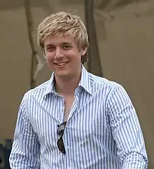 English tenor Jonathan Ansell at Broadlands in Hampshire, England, in 2007.