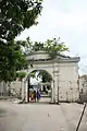 Catholic cemetery gate