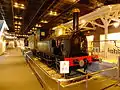 Locomotive No. 1 preserved at the Railway Museum in January 2015