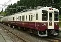 A 107 series EMU at Fubasami Station