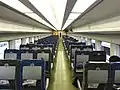 Interior of an E2 series ordinary-class car