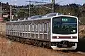 Set Y6 (former Keiyo Line set) on the Utsunomiya Line in February 2022