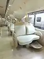 "Kurochan" family seating in car 3 (KiHa 183-1002)