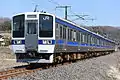 A 4-car 415-1500 series EMU on the Mito Line in March 2016