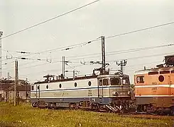 A JŽ 461 in its original livery at Belgrade.