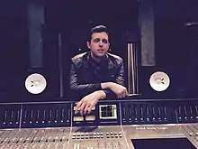 James Abrahart at Westlake Recording Studios, West Hollywood, January 2015