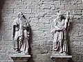 Statues in west-side of the cathedral