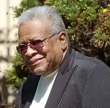 Ashford at a ceremony in March 2013 to receive a star on the Hollywood Walk of Fame for the Funk Brothers