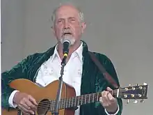 Jack Hardy performing at the Falcon Ridge Folk Festival 2008.