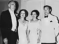 John and Maude Blair with Irene and Robert Jackson.