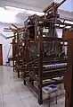 Jacquard looms in the Textile Department of the Strzemiński Academy of Fine Arts in Łódź, Poland.