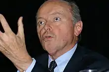 Jacques Toubon, former Minister (Culture, Justice). French Rights Defender.