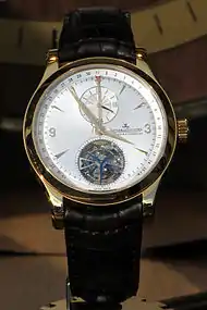 Jaeger-LeCoultre tourbillon movement watch