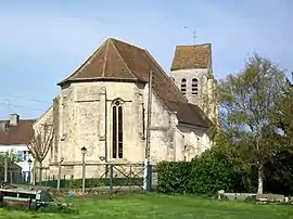 The church of Saint-Léger, in Jagny-sous-Bois