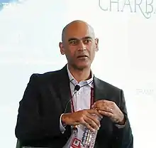 Hajari at the 2016 Jaipur Literature Festival