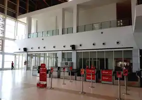 Check-in counters