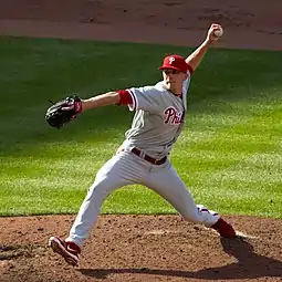 Jake Diekman delivers a pitch