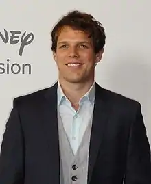 Jake Lacy smiling at the 26th TCA Awards in 2010