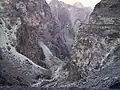 Mountain pass on the Kabul–Jalalabad Road, Afghanistan.