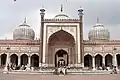 Facade of Jama Masjid, Delhi