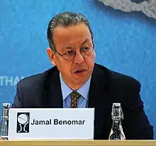 Benomar at Chatham House in 2013