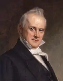 Former Secretary of State James Buchanan of Pennsylvania