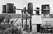 Image 31James Blyth's electricity-generating wind turbine, photographed in 1891 (from Wind turbine)