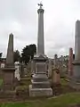 James Bowman Lindsay's obelisk at Western Cemetery, Dundee