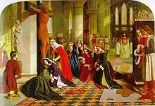 The Renunciation of St. Elizabeth of Hungary (1850)