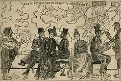 Plague Below, Plague Above, Plague Everywhere (1904) etching, 19.7 x 29.8 cm., Plantin-Moretus Museum, Antwerp