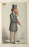 The Duke of Abercorn by Carlo Pellegrini in the 25 September 1869 issue