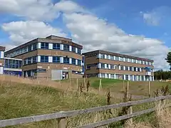 The former James Hamilton Academy which was demolished to make way for the new school