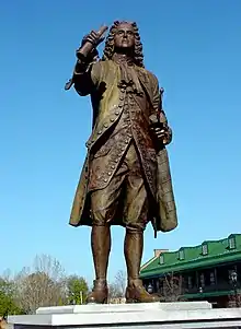 James Oglethorpe Statue in Augusta GA